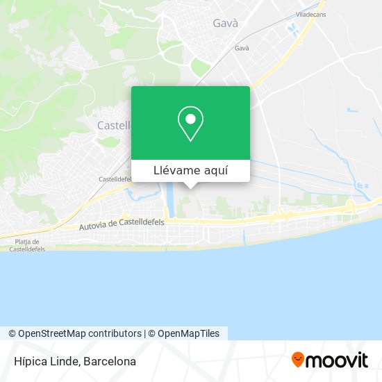 Mapa Hípica Linde