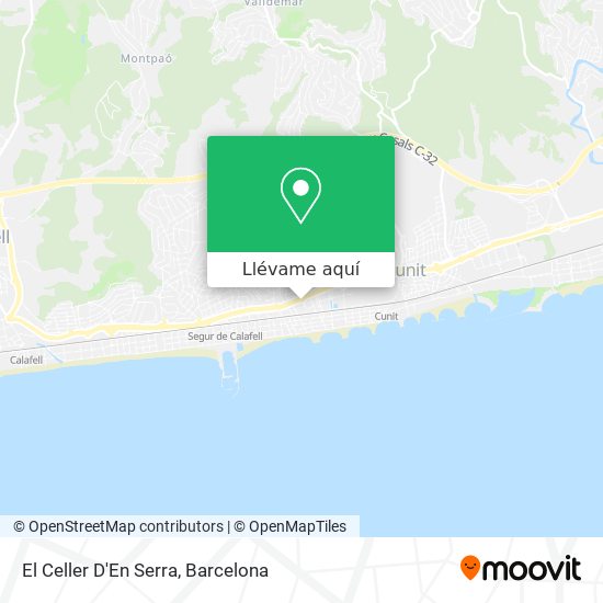 Mapa El Celler D'En Serra