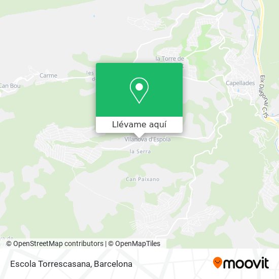Mapa Escola Torrescasana