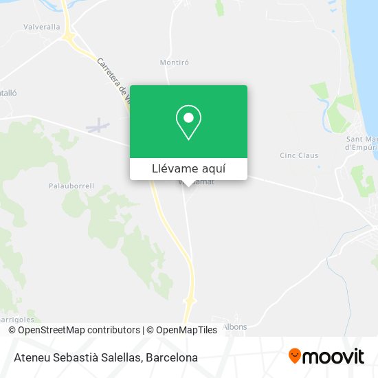 Mapa Ateneu Sebastià Salellas