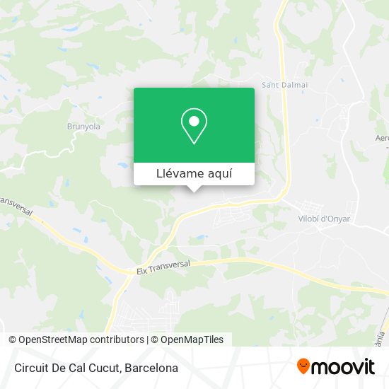 Mapa Circuit De Cal Cucut