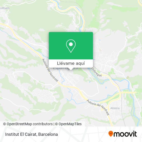 Mapa Institut El Cairat