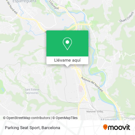 Mapa Parking Seat Sport