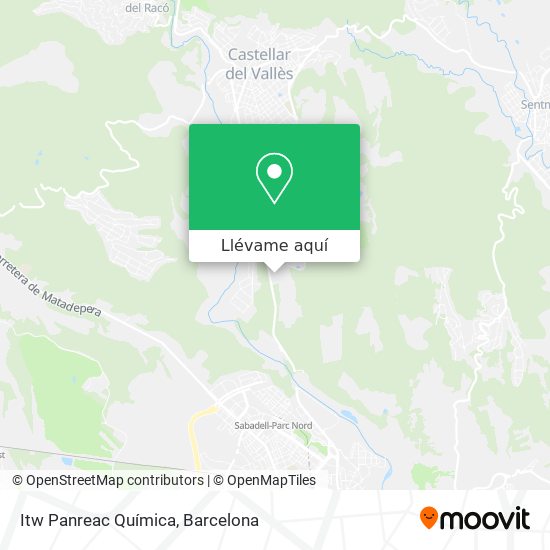 Mapa Itw Panreac Química