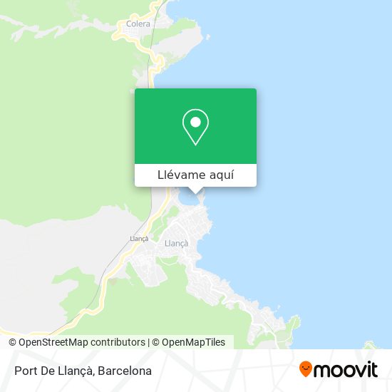Mapa Port De Llançà