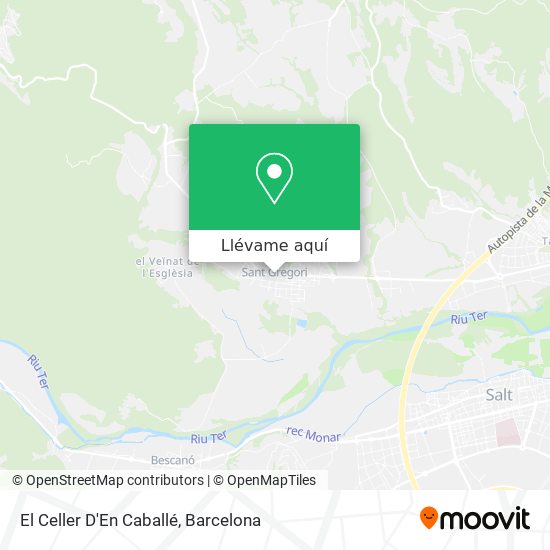Mapa El Celler D'En Caballé