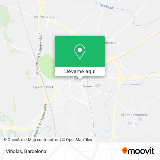 Mapa Viñolas