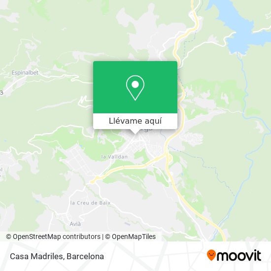 Mapa Casa Madriles