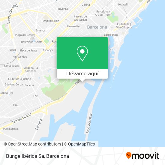 Mapa Bunge Ibérica Sa