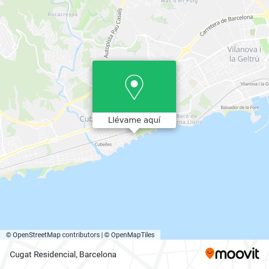 Mapa Cugat Residencial