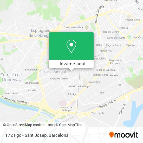 Mapa 172 Fgc - Sant Josep