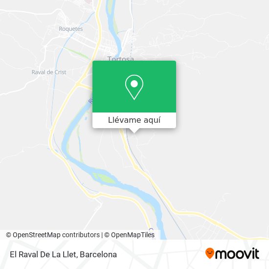 Mapa El Raval De La Llet