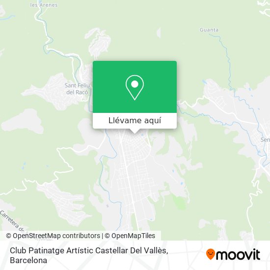 Mapa Club Patinatge Artístic Castellar Del Vallès