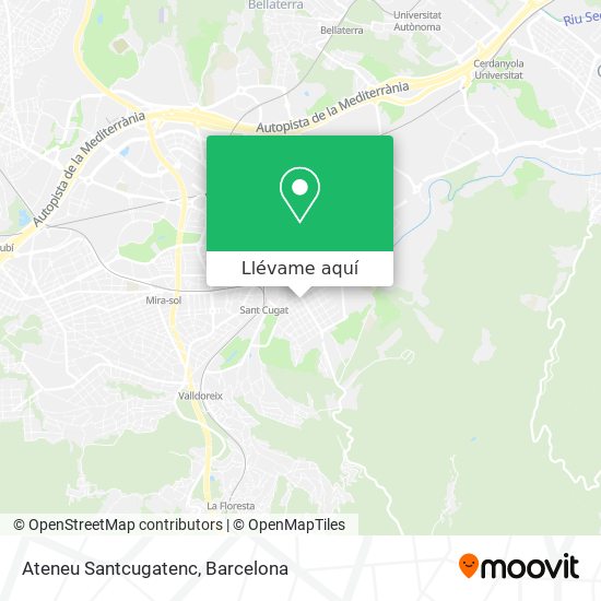 Mapa Ateneu Santcugatenc
