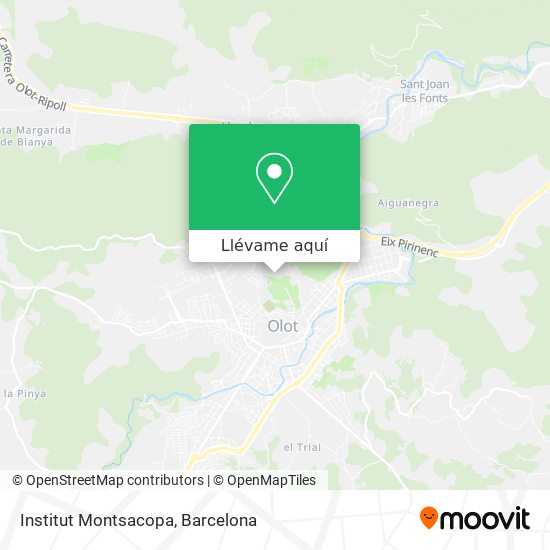 Mapa Institut Montsacopa