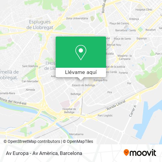 Mapa Av Europa - Av Amèrica