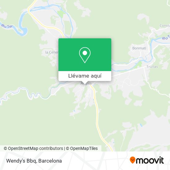 Mapa Wendy's Bbq