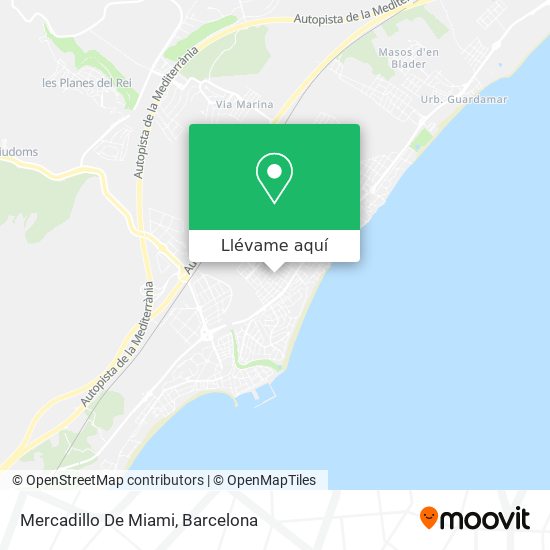 Mapa Mercadillo De Miami