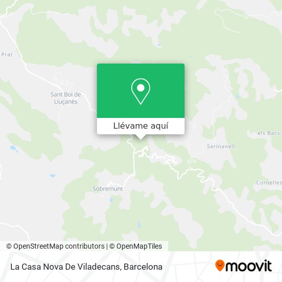 Mapa La Casa Nova De Viladecans
