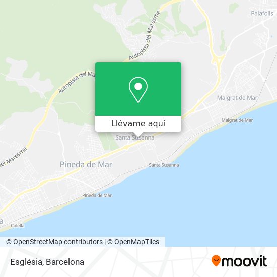 Mapa Església