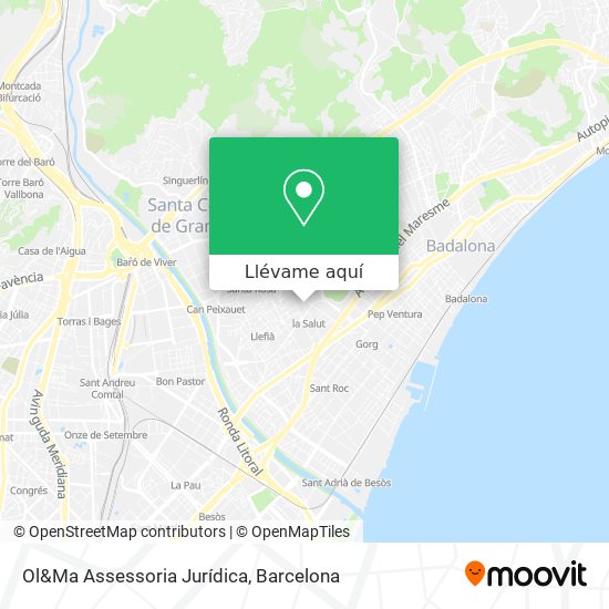 Mapa Ol&Ma Assessoria Jurídica