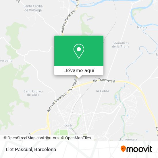 Mapa Llet Pascual