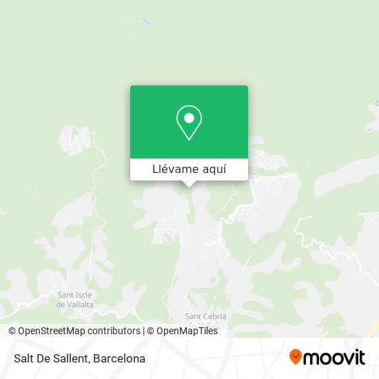 Mapa Salt De Sallent
