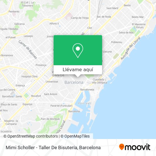 Mapa Mimi Scholler - Taller De Bisutería