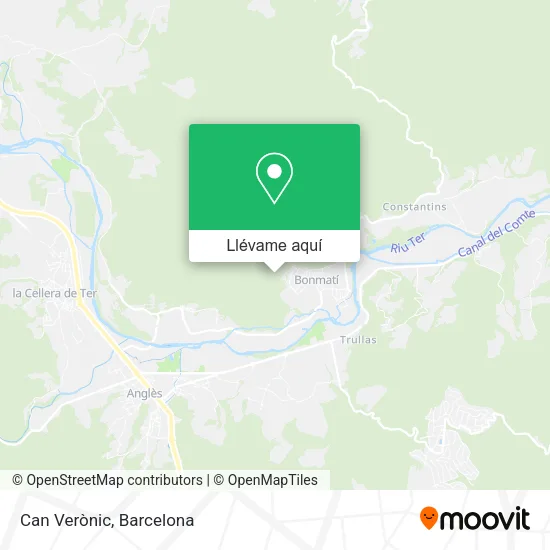 Mapa Can Verònic