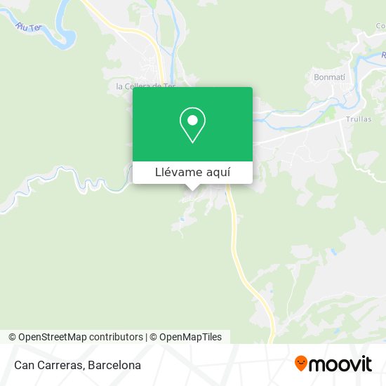 Mapa Can Carreras