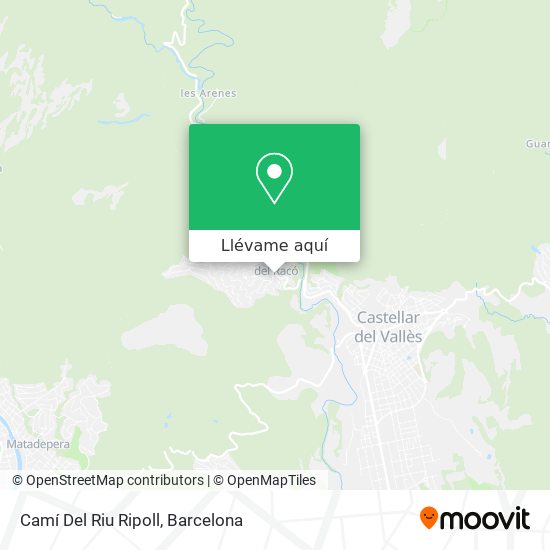 Mapa Camí Del Riu Ripoll