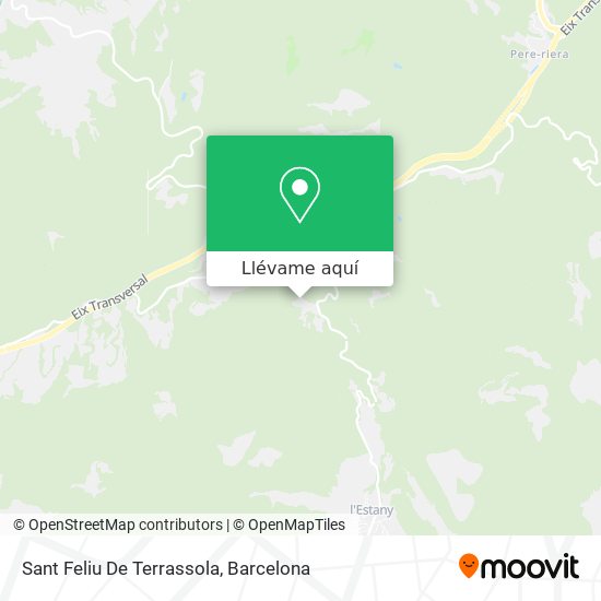 Mapa Sant Feliu De Terrassola