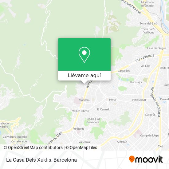 Mapa La Casa Dels Xuklis