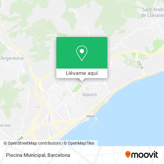 Mapa Piscina Municipal