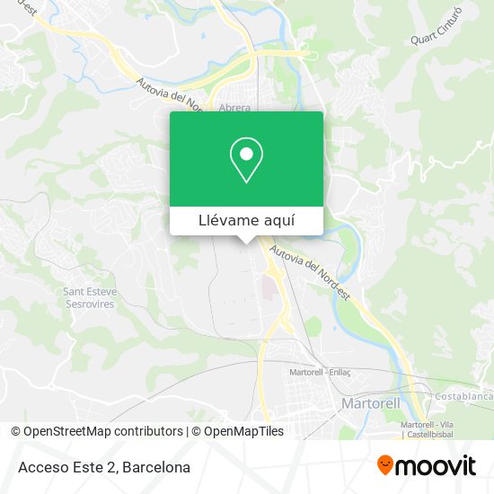Mapa Acceso Este 2