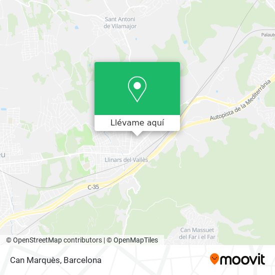 Mapa Can Marquès