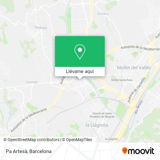 Mapa Pa Artesà