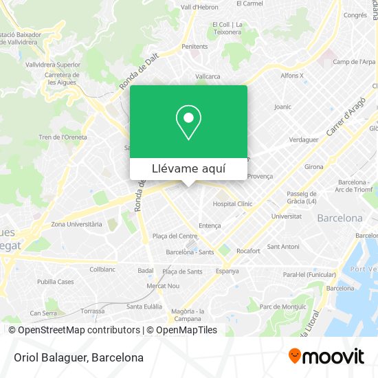 Mapa Oriol Balaguer