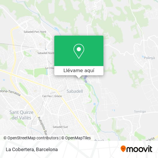 Mapa La Cobertera