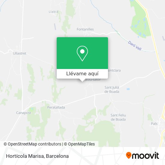 Mapa Hortícola Marisa