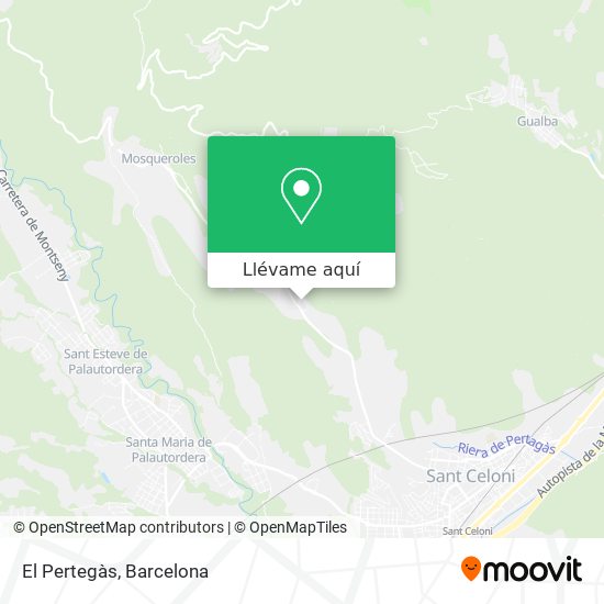 Mapa El Pertegàs