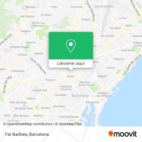 Mapa Fat Barbies