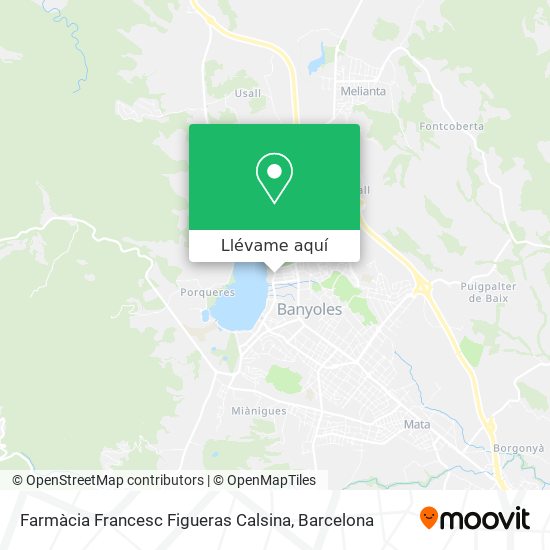 Mapa Farmàcia Francesc Figueras Calsina