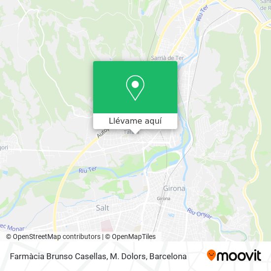 Mapa Farmàcia Brunso Casellas, M. Dolors