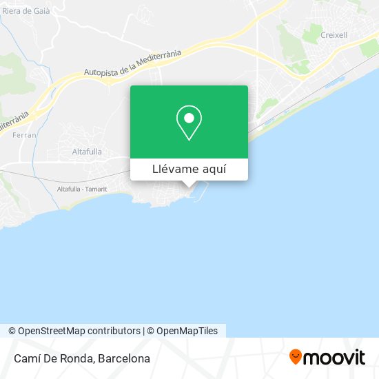 Mapa Camí De Ronda