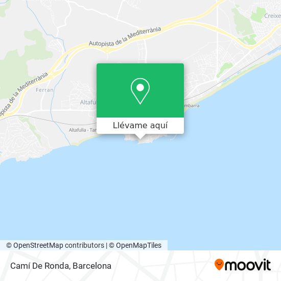 Mapa Camí De Ronda
