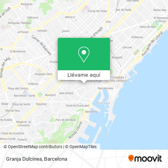 Mapa Granja Dulcinea