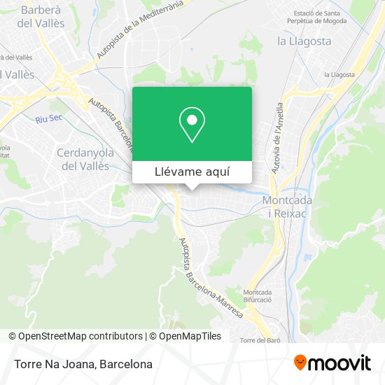 Mapa Torre Na Joana