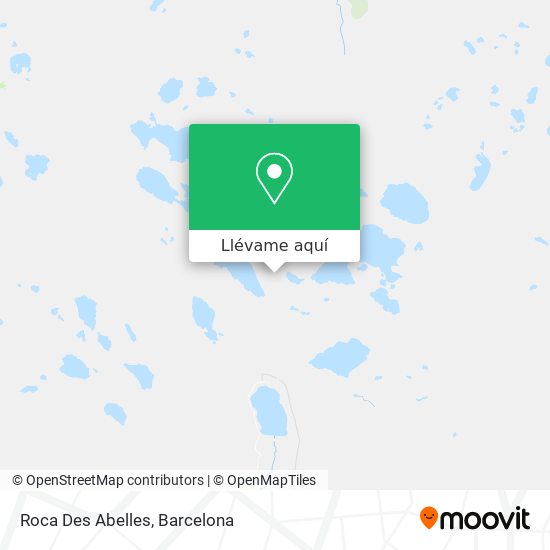 Mapa Roca Des Abelles