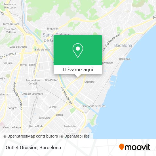 Mapa Outlet Ocasión